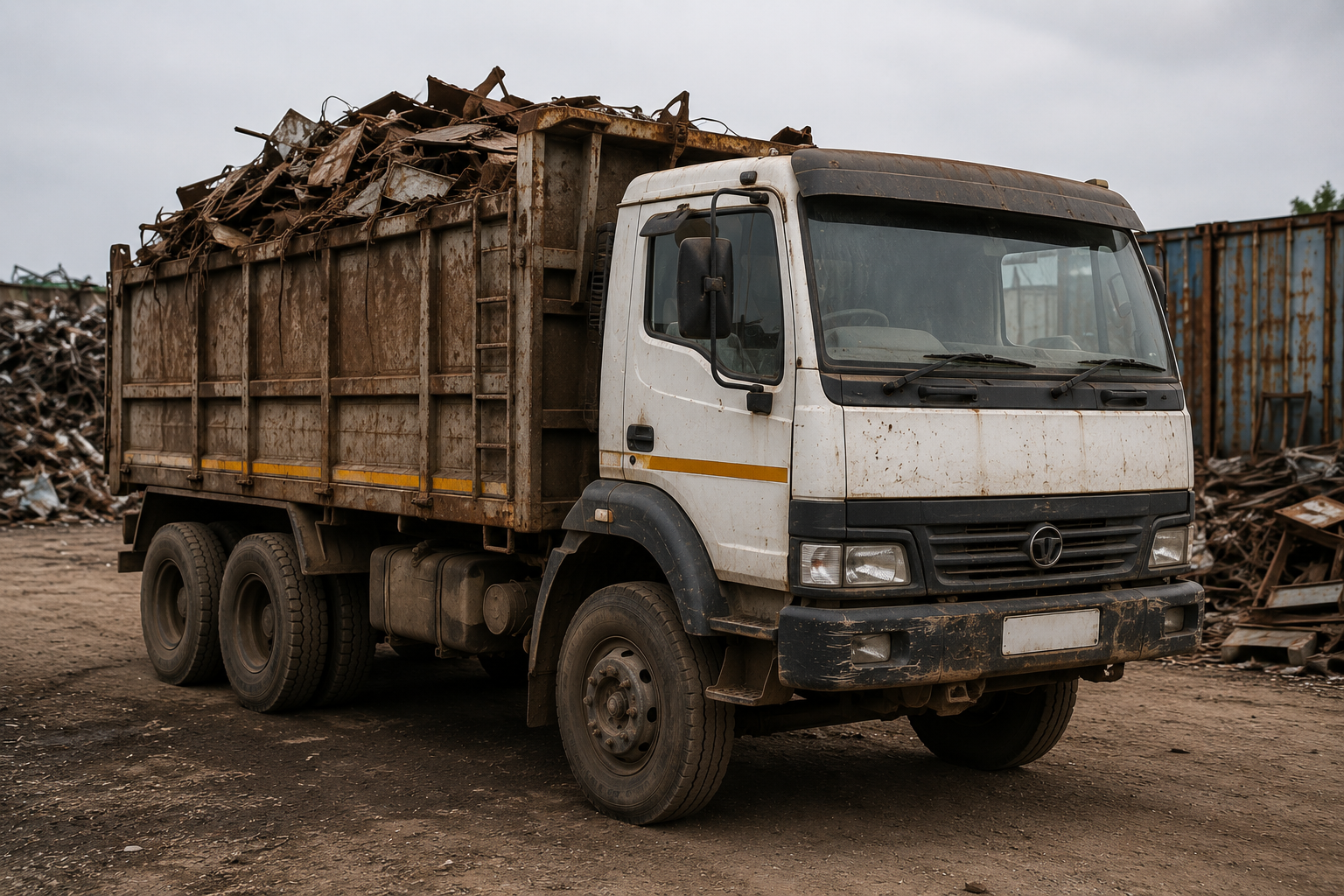 Heavy commercial truck