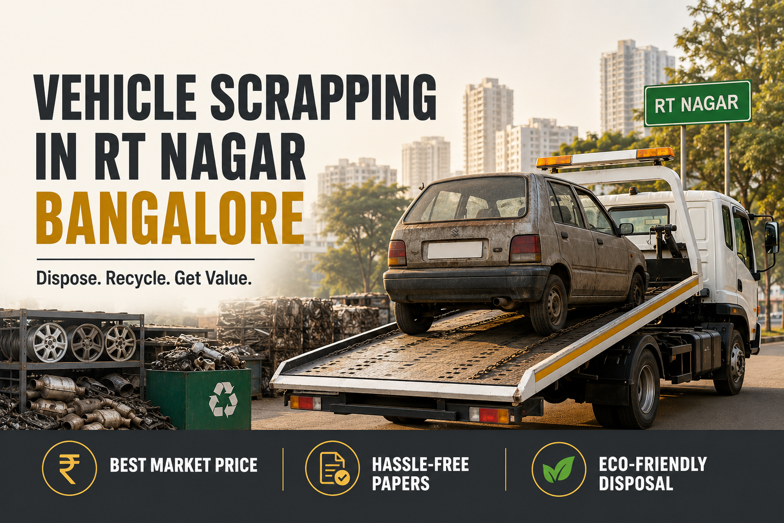 Vehicle Scrapping in RT Nagar Bangalore